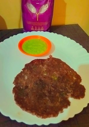 A picture of Ragi Dosa.