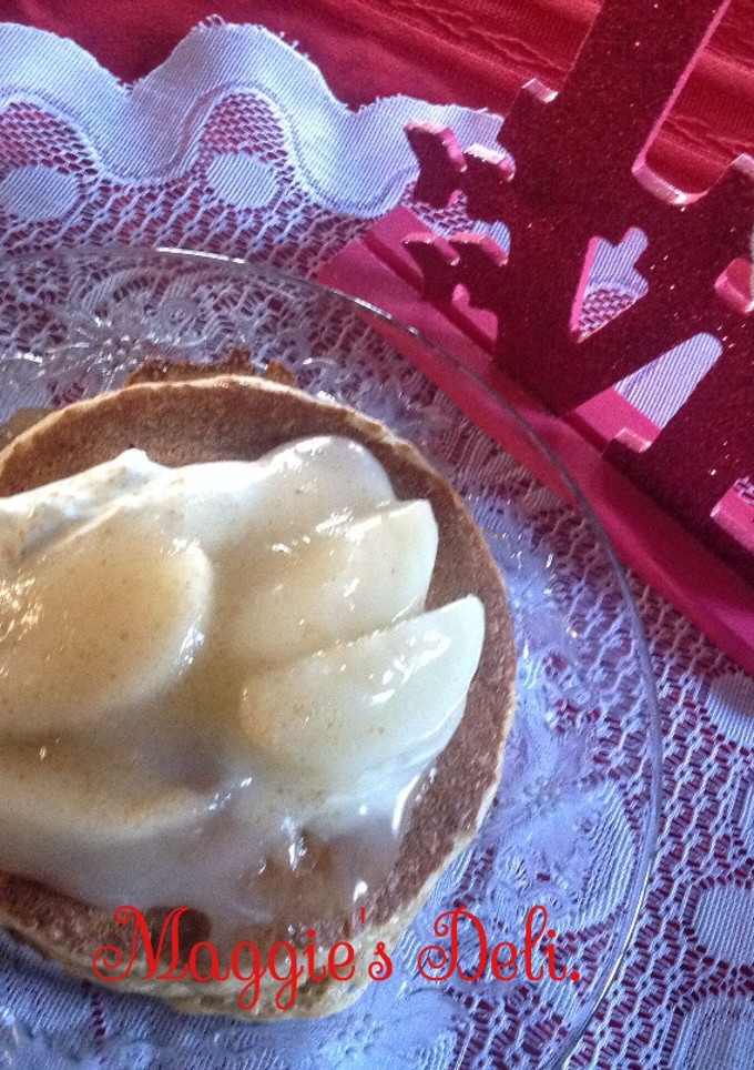 Una foto de Compota de manzana caliente