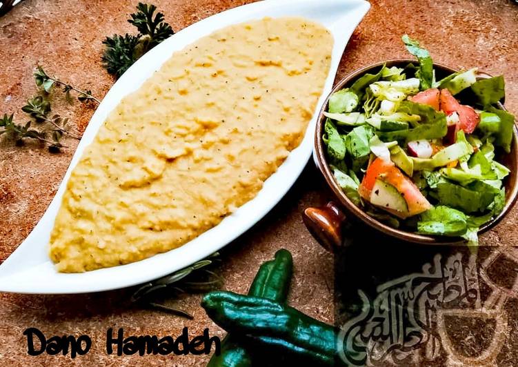 How to Prepare Homemade Yellow Mujadara ; Red lentils with rice