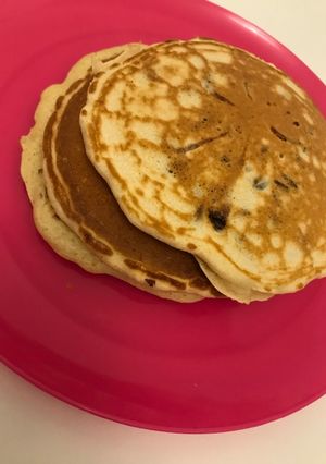 Une photo de Pancake aux pépites de chocolat