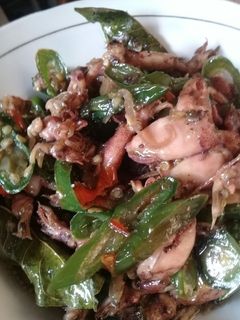 Foto resep Tumis cumi asin