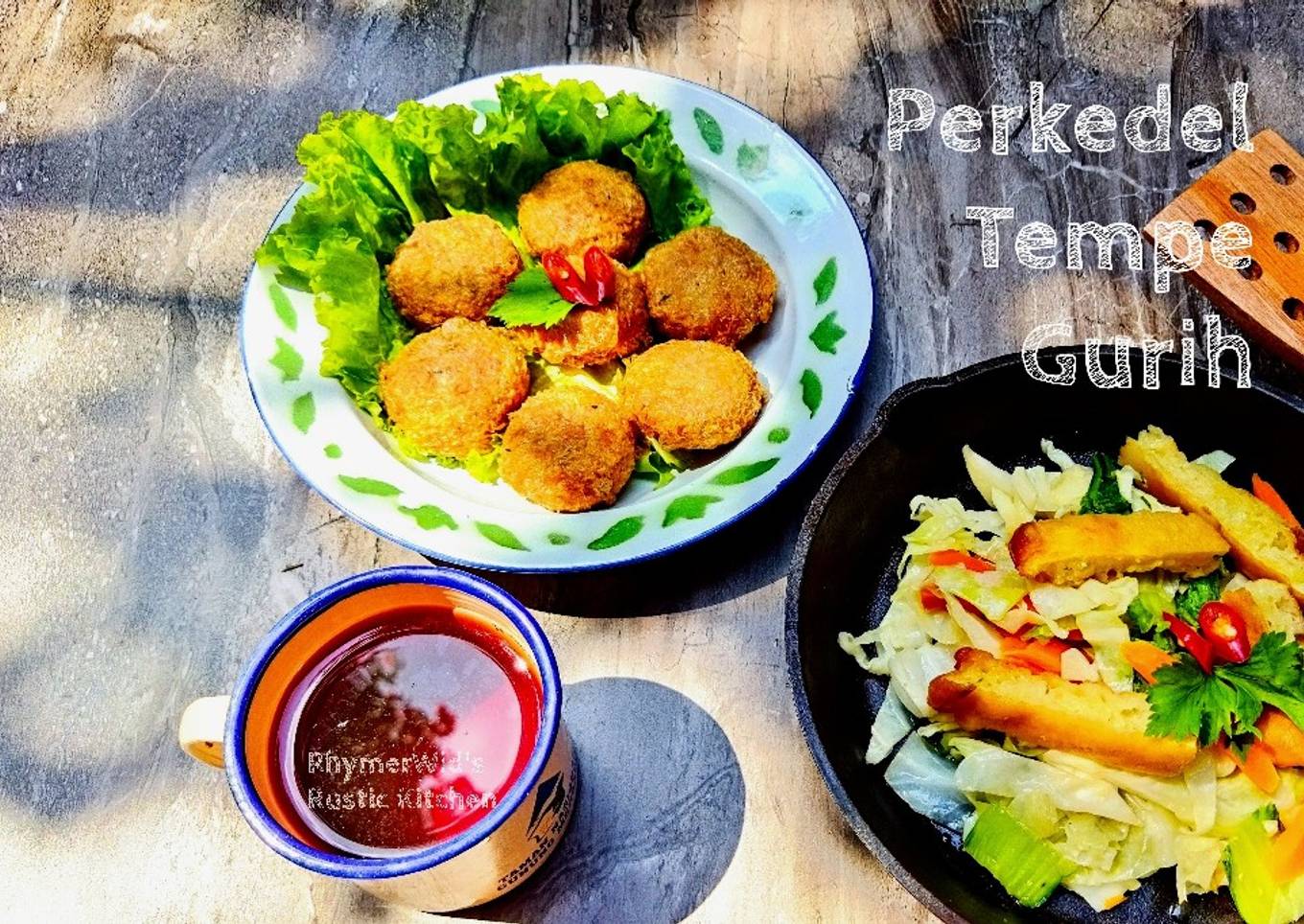 Perkedel Tempe Gurih Fiber Cream