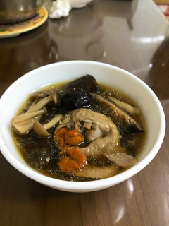 老菜脯燉雞湯 的食譜成品照片