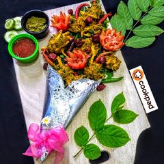 Mix Vegetables Pakora A picture of Mix Vegetables Pakora.