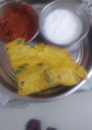 ચણા નાં લોટ પુડલા (Chana Flour Pudla Recipe In Gujarati) રેસીપી મુખ્ય ફોટો