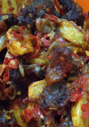 Foto resep Dendeng Balado Kentang