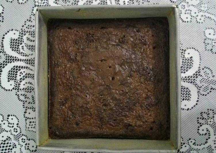 Brownies crispy diluar,lembut didalam