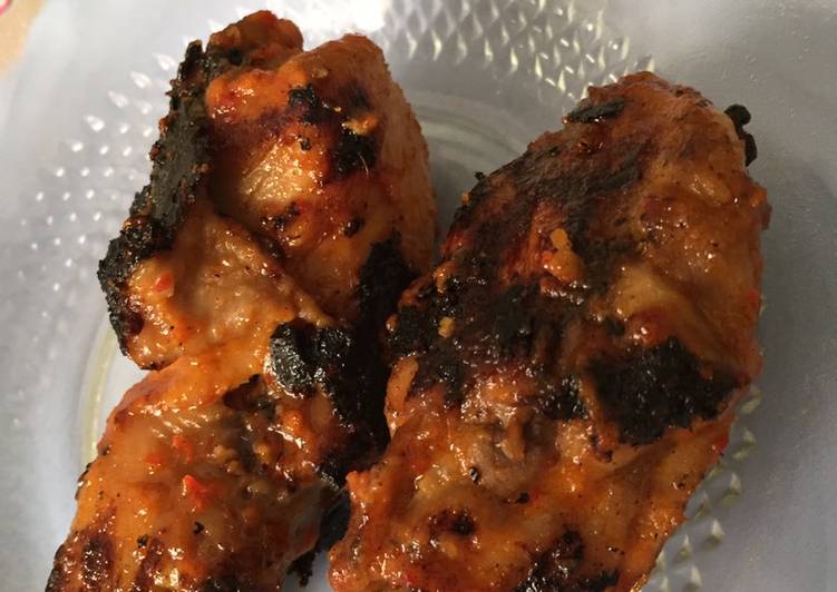 Resep Ayam Bakar Bumbu Rujak, Enak