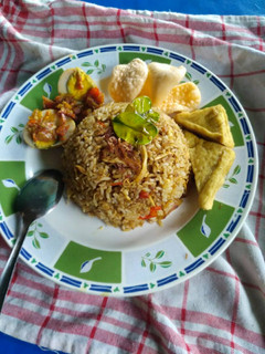 Foto resep Nasi goreng ayam suwir non msg