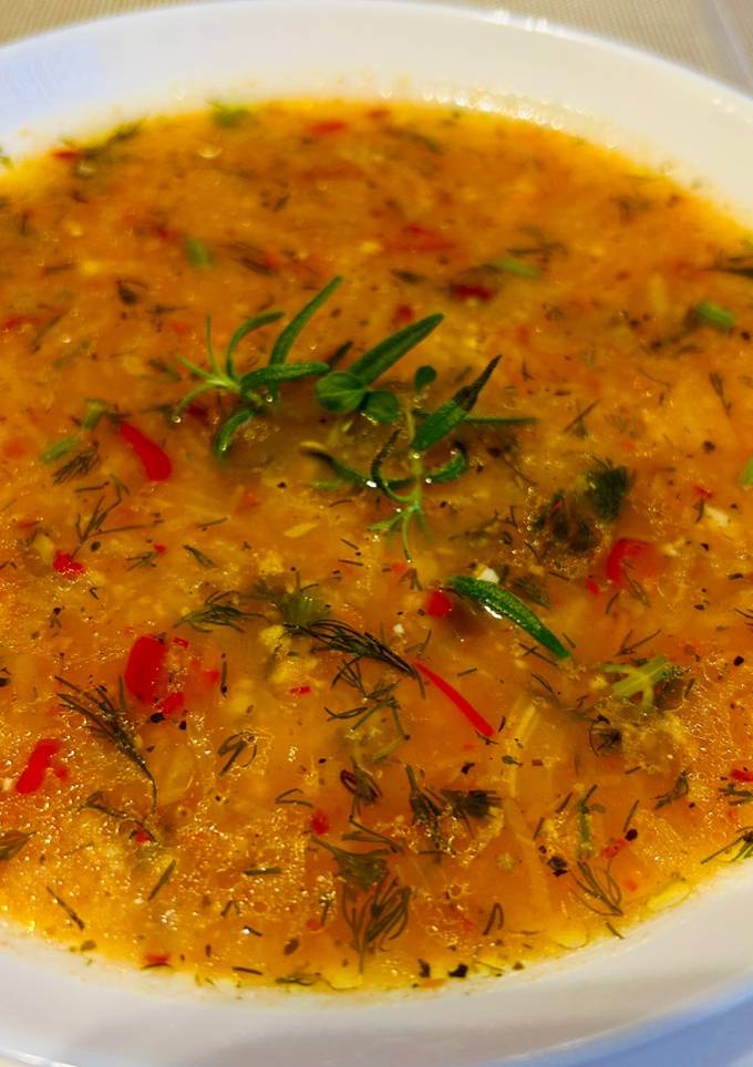Капусняк з квашеної капусти з пшоном 🥘