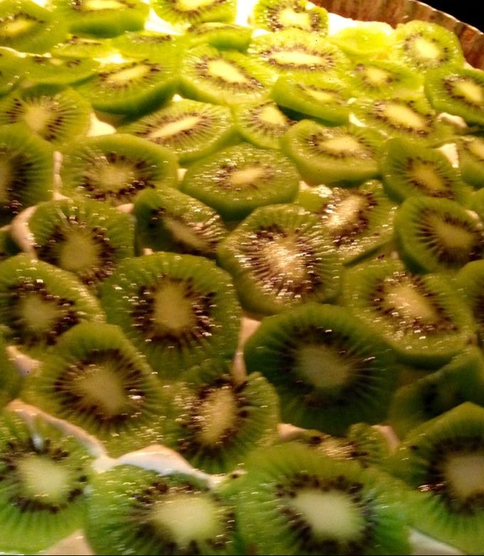 Una foto de Kuchen de kiwi 🥝