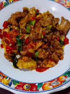 Foto resep Oseng Tetelan Sapi / Oseng Mercon