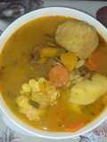 Caldo de bola Guayaca