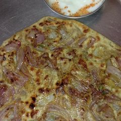 A picture of Onion Parantha.