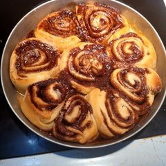 A picture of Cinnamon Rolls.