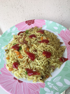 A picture of Spicy rice.