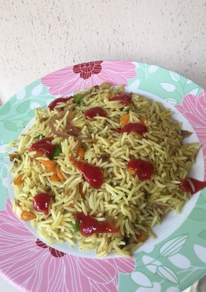 A picture of Spicy rice.