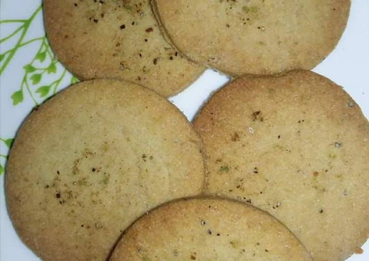 Recipe of Any-night-of-the-week Elaichi cookies