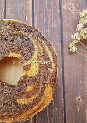 Foto resep Marble Cake Lembut Recipe @mbaiyya @fitrisasmaya