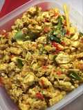 Ayam tempe rica-rica