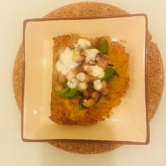 A picture of Hash Brown Chaat.