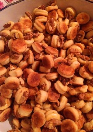 Sós Diós pogácsa recept fotója