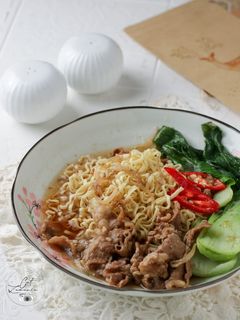 Foto resep Mie kuah kecap