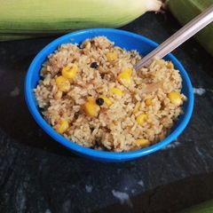 A picture of Sweet corn pulao.