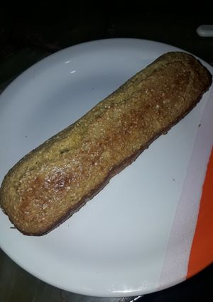 Una foto de Budín de harina de garbanzo