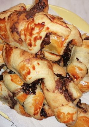 Nutellás kifli 🥐🍫🍩 recept fotója