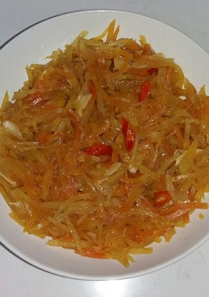 Foto resep Tumis pepaya matang hihi