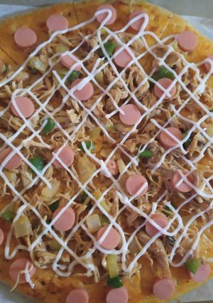 Foto resep Roti pizza kentang
