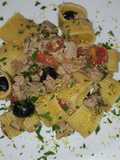 Calamarata con tonno fresco