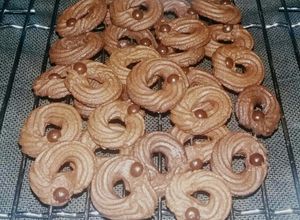 Foto resep Semprit coklat ada santannya