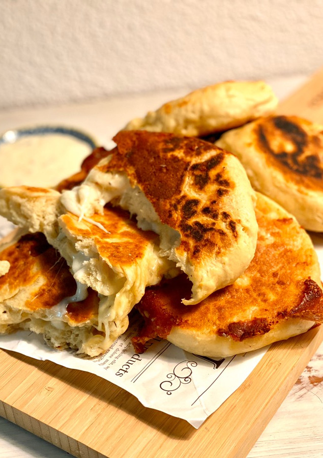 Una foto de Pan de queso en sartén
