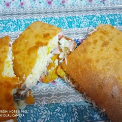 A picture of Khakhra sandwich.