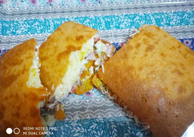 Steps to Prepare Homemade Khakhra sandwich