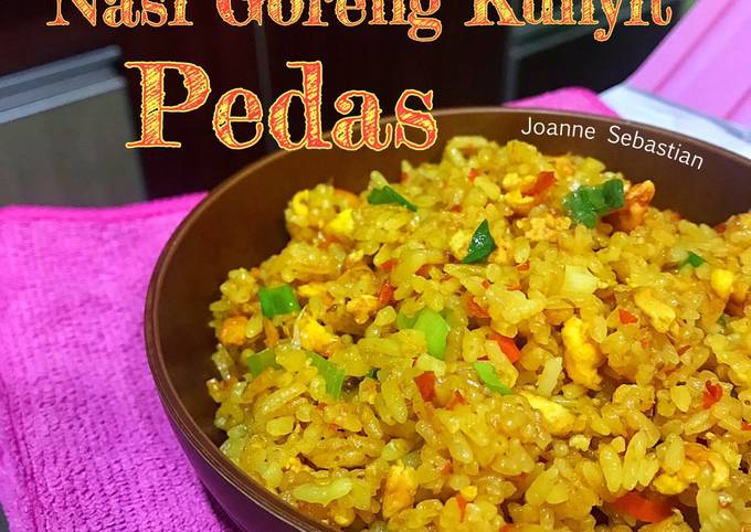 Yuk intip, Resep termudah bikin Nasi Goreng Kunyit Pedas dijamin nagih banget
