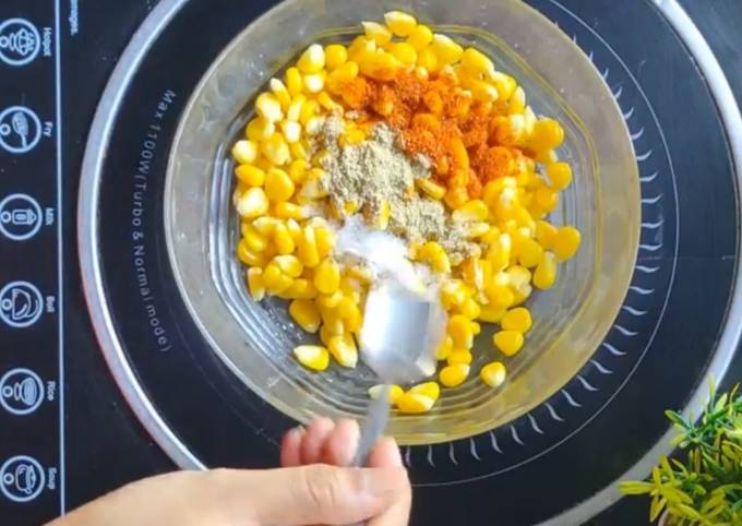 Masala corn Street style Recipe