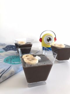 عکسی از دستور پودینگ شکلاتی (chocolate pudding)