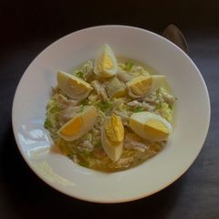 A picture of Kedgeree - a one pot Scottish classic.