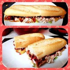 A picture of My Roast Chicken Sandwich. 🌞.