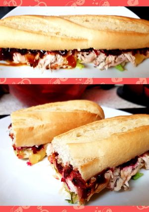 A picture of My Roast Chicken Sandwich. 🌞.