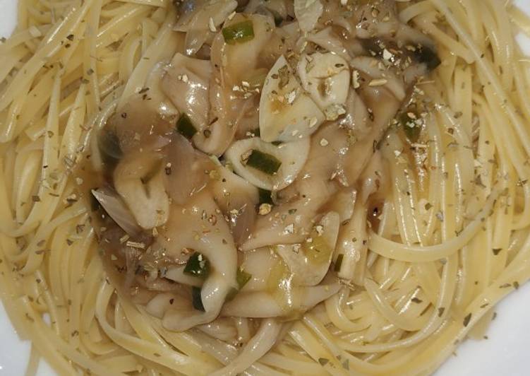 Bagaimana Membuat Spaghetti Saus Jamur (Clear Skin Diet), Enak