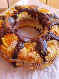 Roscón de Reyes 2025 v3: Con ganache de chocolate y relleno de trufa de cacao