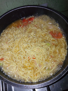 A picture of My watery noodles.