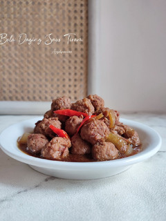 Foto resep Bola daging saus tiram