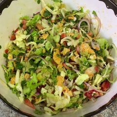 A picture of Strawberry and Chicken Salad.