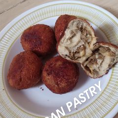 A picture of Flour balls.