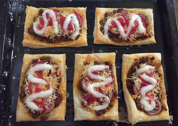 Resep Pastry piZza mini yang Sempurna